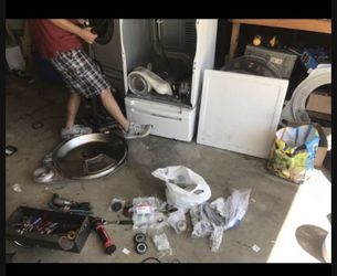 Broken Fridge/washer/dryer