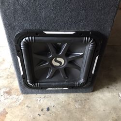 12” Sub Kicker And Amplifier 