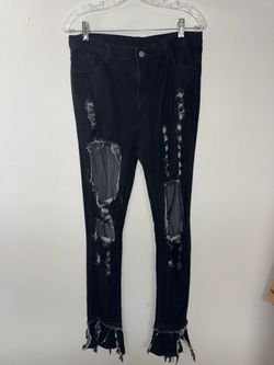 Black jeans, size large