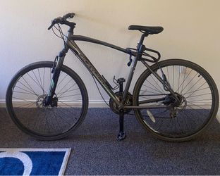 Adult Gray Bike with Gears