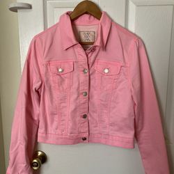 Pink Jacket Size Large 