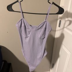 Purple Body suit