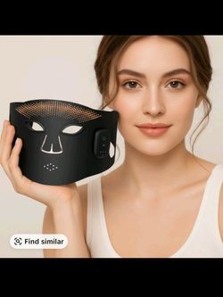 Red Light Therapy Mask for Face Collagen-boostingWrinkle, Glow Wireless LED -ace Mask Light Therapy with Near-Infrared Red Light (NIR)