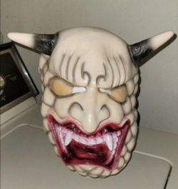 Japanese Oni Demon Halloween Mask