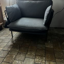 Wide Modern Brand New 2 Chairs 1 Still Unboxed 