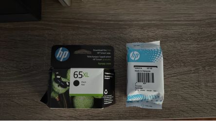 HP 65xl black and multicolor  ink cartridges