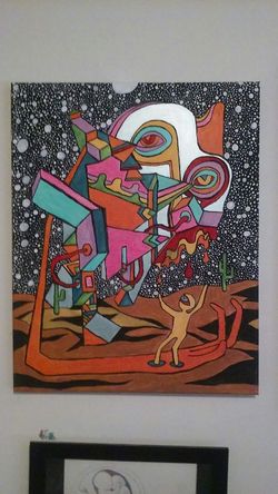 Psychedelic painting