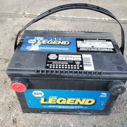 NAPA Legend Car Truck Battery Group 78 Side Post