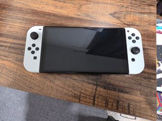 Nintendo Switch OLED with travel case, box and all original parts