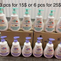 Dove Baby Wash 6 Pcs For 25$