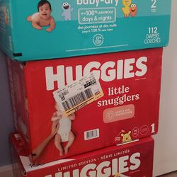 Huggies & Pampers Diapers 