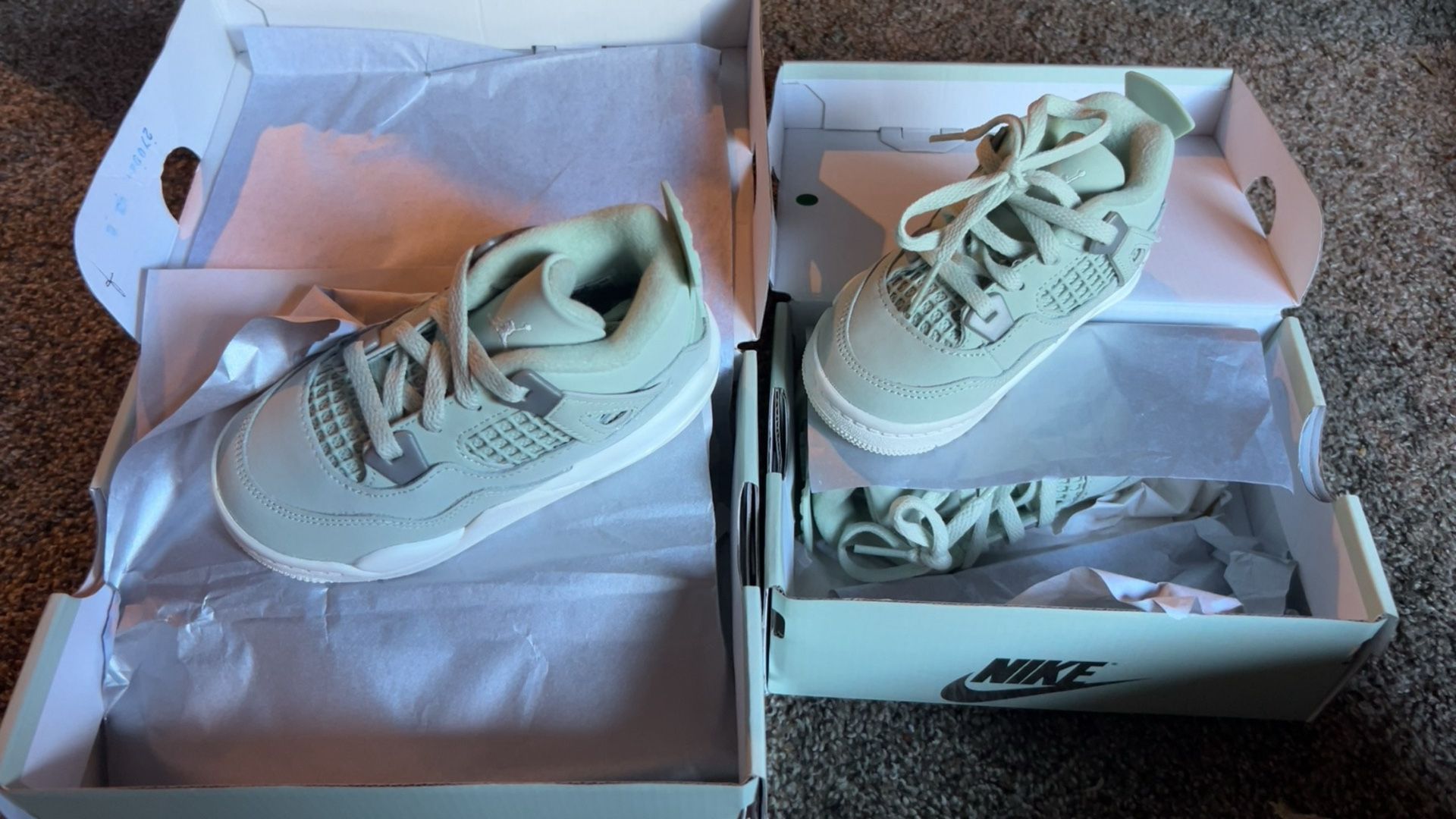 Retro 4s Mint Green