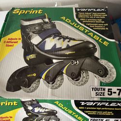 Sprint Variflex Adjustable Rollerblades youth size 5-7