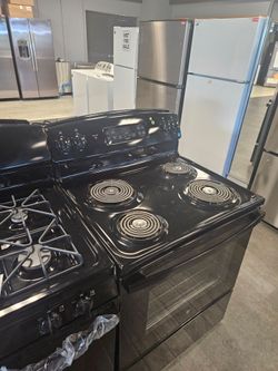 Electric and gas stoves