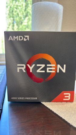 AMD Ryzen 4000 series processor. Open box. Unused