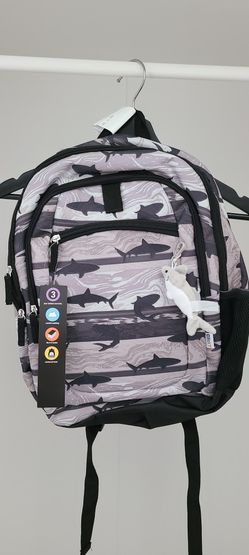 16.5" Kids Shark Backpack 
