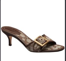 Coach kitten heels