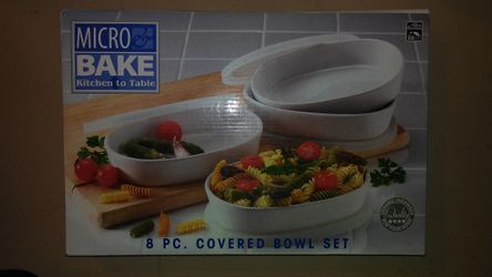 Oven to Table 8-Piece Bowl Set