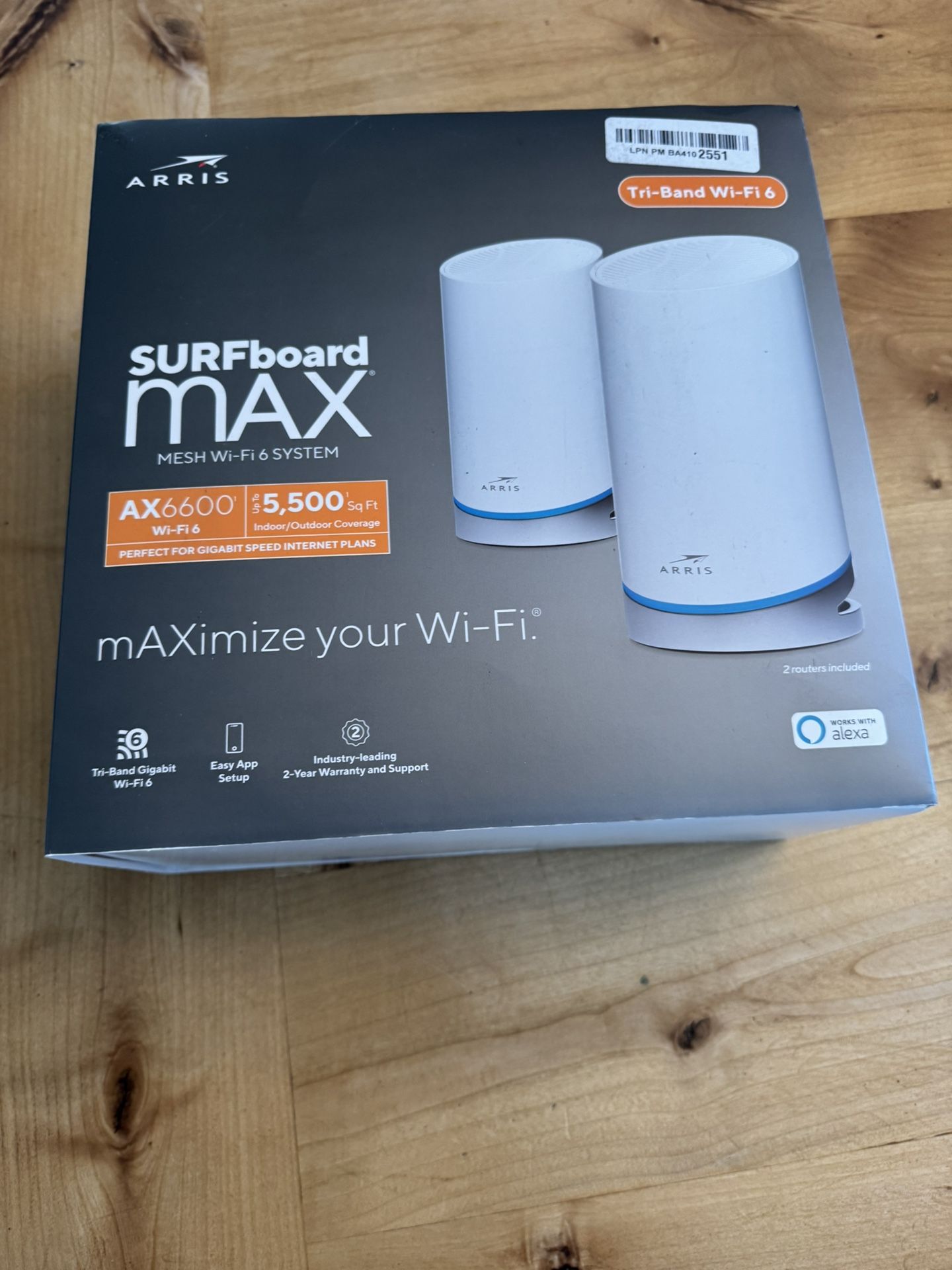 Arris mAX W121 WiFi Router