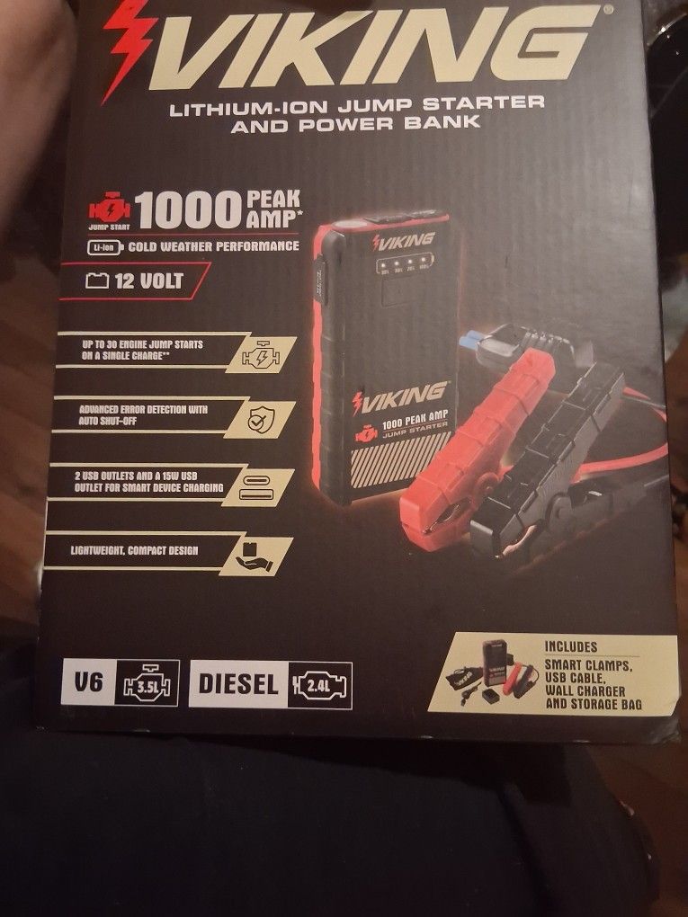 Brand New Never Opened Battery Jump Starter