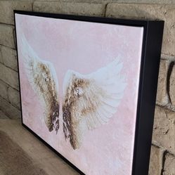 Oliver Gal Artist Glam Wall Art Wings 25"x17"