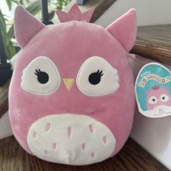 Squishmallow Bri the Owl Plush 8” H