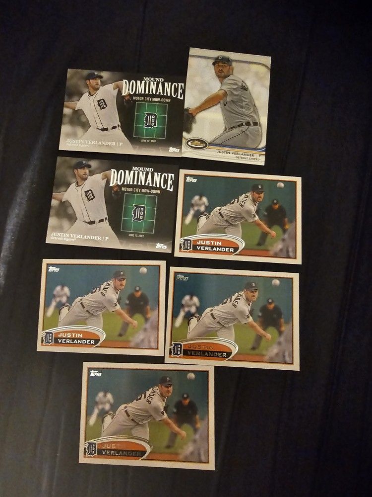 7 Cards Justin Verlander
