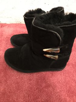 Bear paw black womens boots