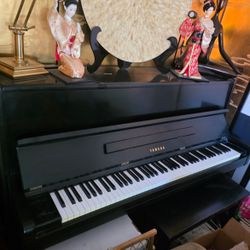 Black Yamaha Piano