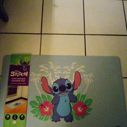 Disney stitch anti fatigue kitchen mat size 18 in X 30 in