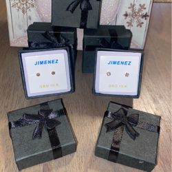 10k Gold Earrings 