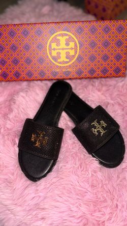 Black Tory Burch sandals
