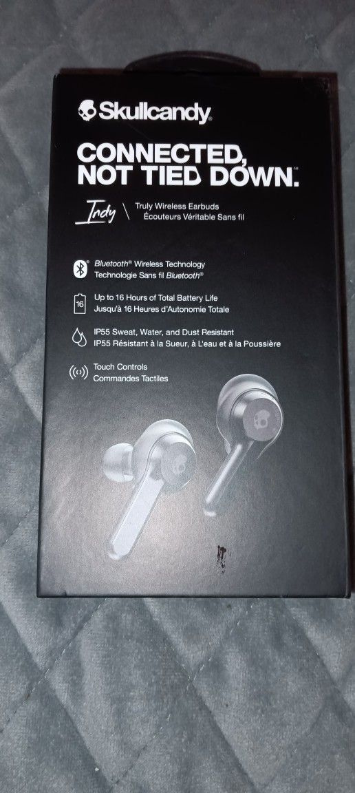 Skullcandy - Indy True Wireless In-Ear Headphones - Black [S2SSW-M003] $45