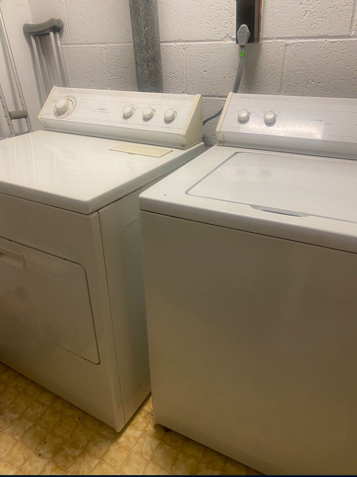 Washer And Dryer