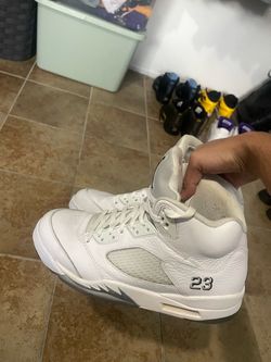 Jordan 5 Retro White Metallic