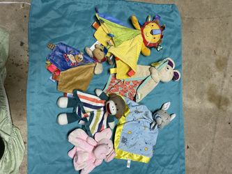 Collection Of Baby Stuffy Blankets 