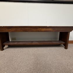 Wooden Bench