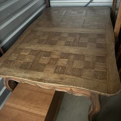 Antique Draw Leaf Dining Table