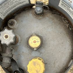 lp Gas Tank For A Buffer.