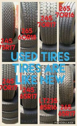 Really Good Used Tires $249.99 95% Tread Life