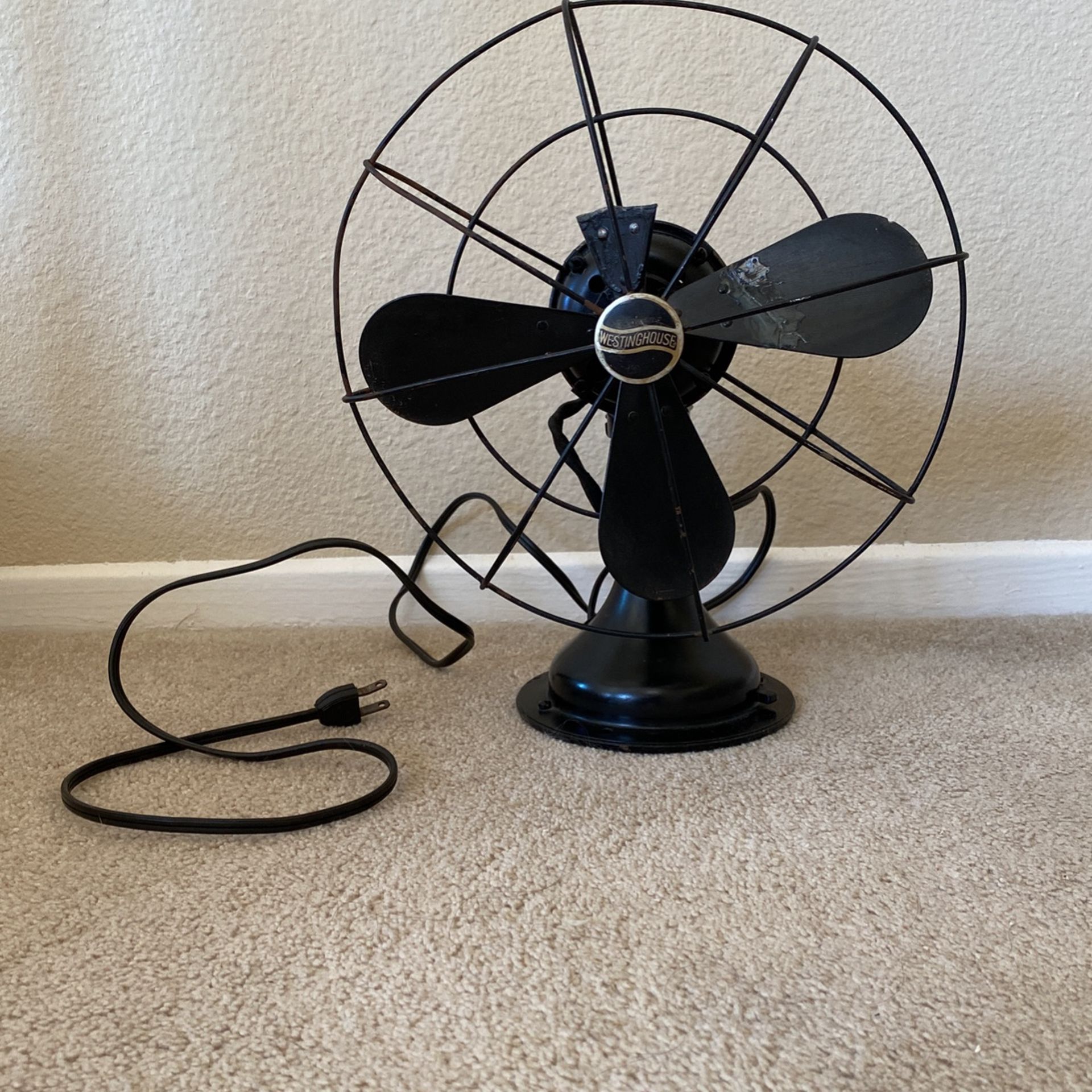 Antique Westinghouse Desk Fan