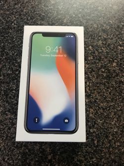 iPhone 10 SILVER 64gb