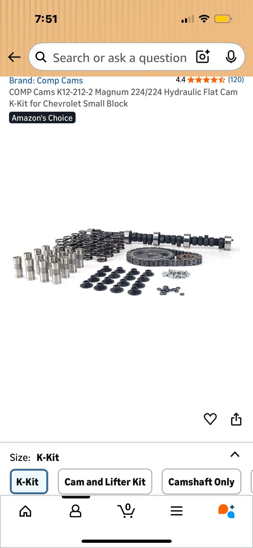 COMP Cams K12-212-2 kit