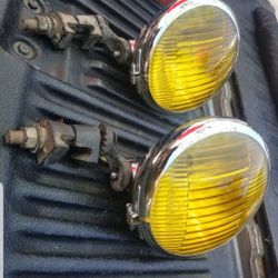 Fog Lights Off A 1938 Chevy Mastet Deluxe 