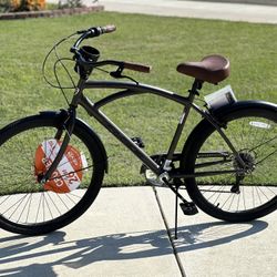 26" Kent Bayside Cruiser Bicycle, Fits Rider 5'2"-5/10", Gray