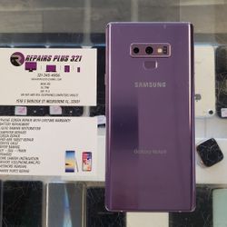 Unlocked Purple Galaxy Note 9 128gb