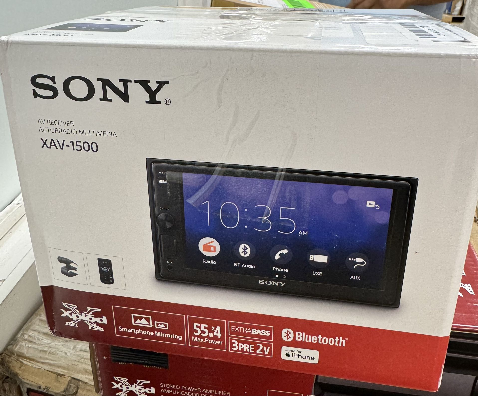 Sony Car Digital Receiver 6.2”  Open Box Like New 