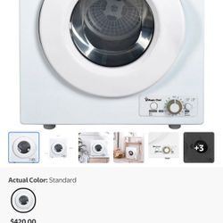 Haier Mini Washer/ Magic Chef Mini Dryer
