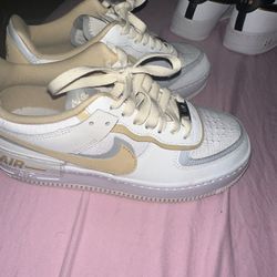 Tan Nike Airs