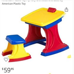 Baby Desk & Easel

For $7